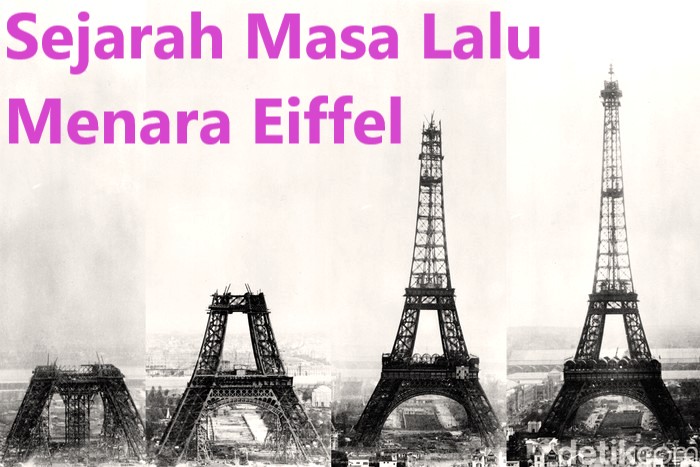 Sejarah Masa Lalu Menara Eiffel